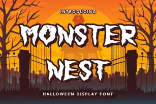 Monster Nest Font Download