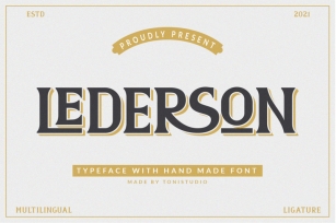 LEDERSON Font Download