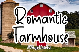 Romantic Farmhouse Font Download