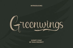 Greenwings Font Download