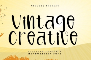 Vintage Creative Font Download