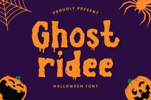 Ghostridee Font Download