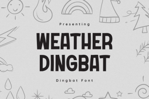 WeatherDingbat Font Download