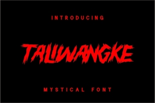 TALIWANGKE Font Download