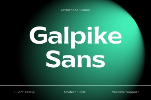 Galpike Sans Font Download