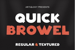 Quick Browel Typeface Font Download