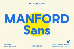 Manford Sans Font Download