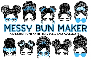 Messy Bun Maker Font Download