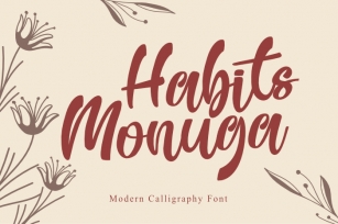 Habits Monuga Font Download