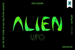 Alien UFO Font Download