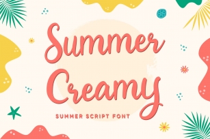 Summer Creamy Font Download