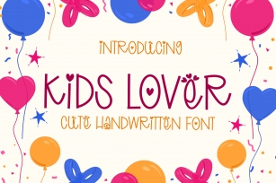 Kids Lover Font Download