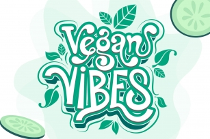 Vegan Vibes Font Download