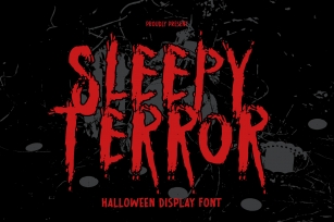Sleepy Terror Font Download