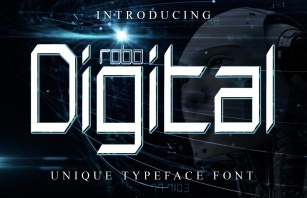 Robo Digital Font Download