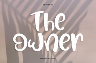 The Owner Font Download