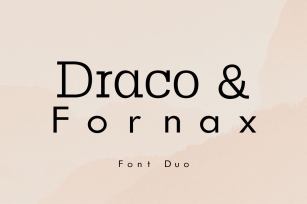 Draco  Fornax Duo Font Download