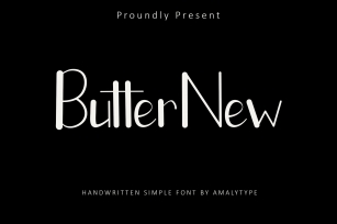 Butter New Font Download