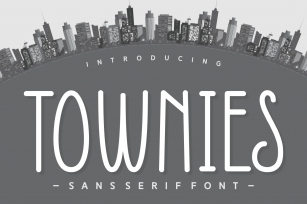 Townies Font Download