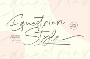 Equestrian Style Font Download