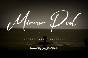 Mirror Pool Font Download