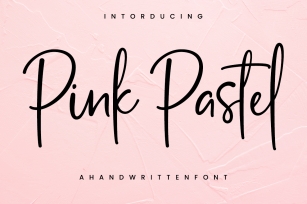 Pink Pastel Font Download