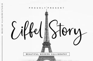 Eiffel Story Font Download