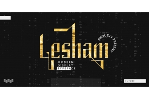 Lesham Font Download