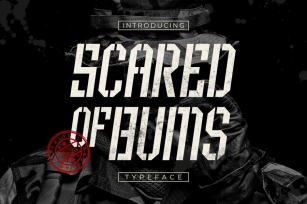 Scared of Bums Font Download