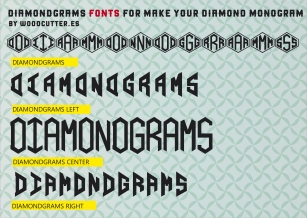 Diamondgrams Font Download
