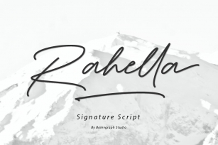 Rahella Handwritten Script Font Download