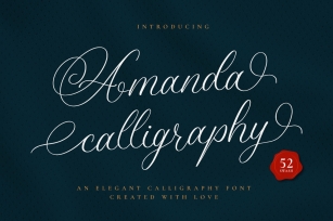 Amanda Calligraphy Font Download