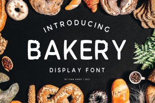 Bakery Font Download