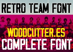 Retro Team Font Download