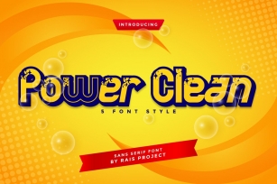 Power Clean Font Download