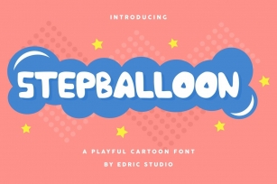 Stepballoon Font Download