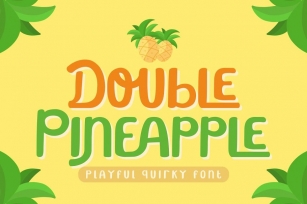 Double Pineapple Font Download