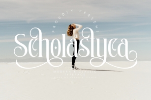 Scholastyca | Serif Typeface Font Download