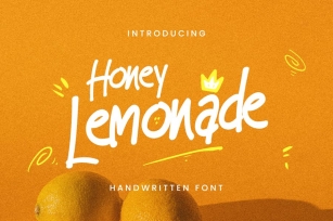 Honey Lemonade -  Handwriting Font Font Download