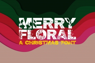 Merry Floral Font Download