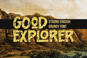 Good Explorer Font Download
