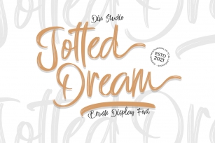 Jotted Dream Font Download