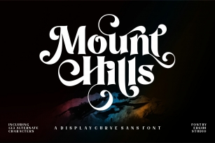 Mount Hills Font Download