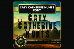 Caty Catherine Hunts Font Download