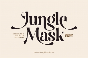 Jungle Mask Font Download