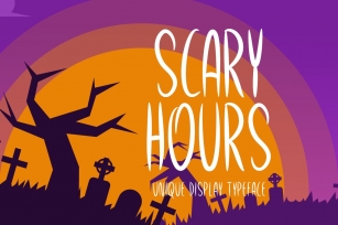 Scary Hours Font Download