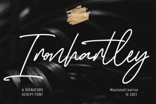 Ironhartley Script Font Download