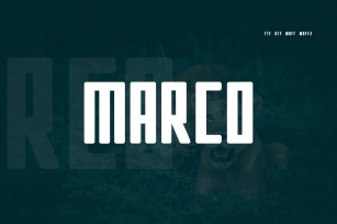 Marco Font Download