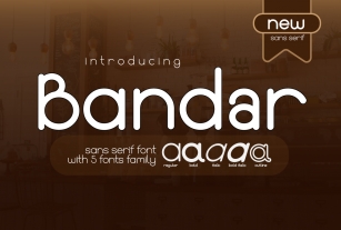 Bandar Font Download