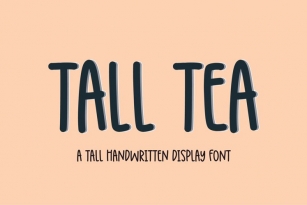 Tall Tea Font Download